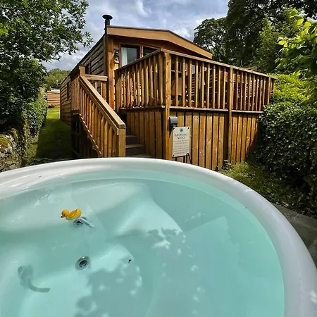 Timber With Hot Tubs Chalet Skipton